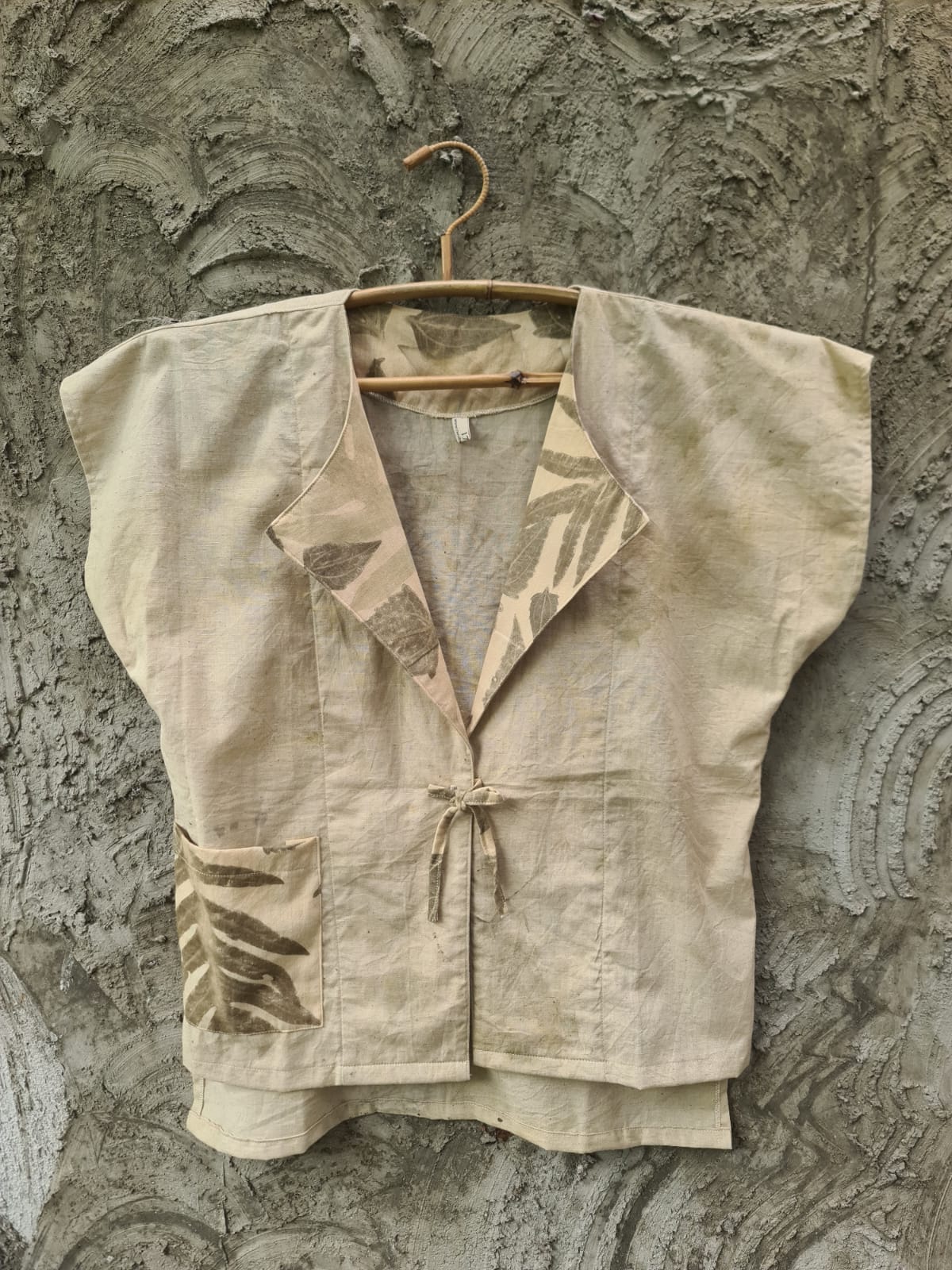 Earth Harmony Ecoprint Vest