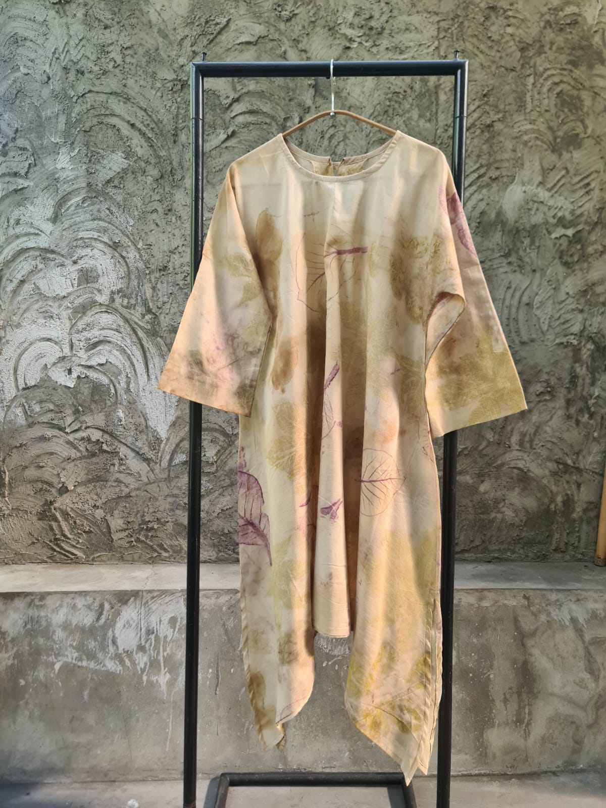Autumn Leaves Ecoprint Tunic