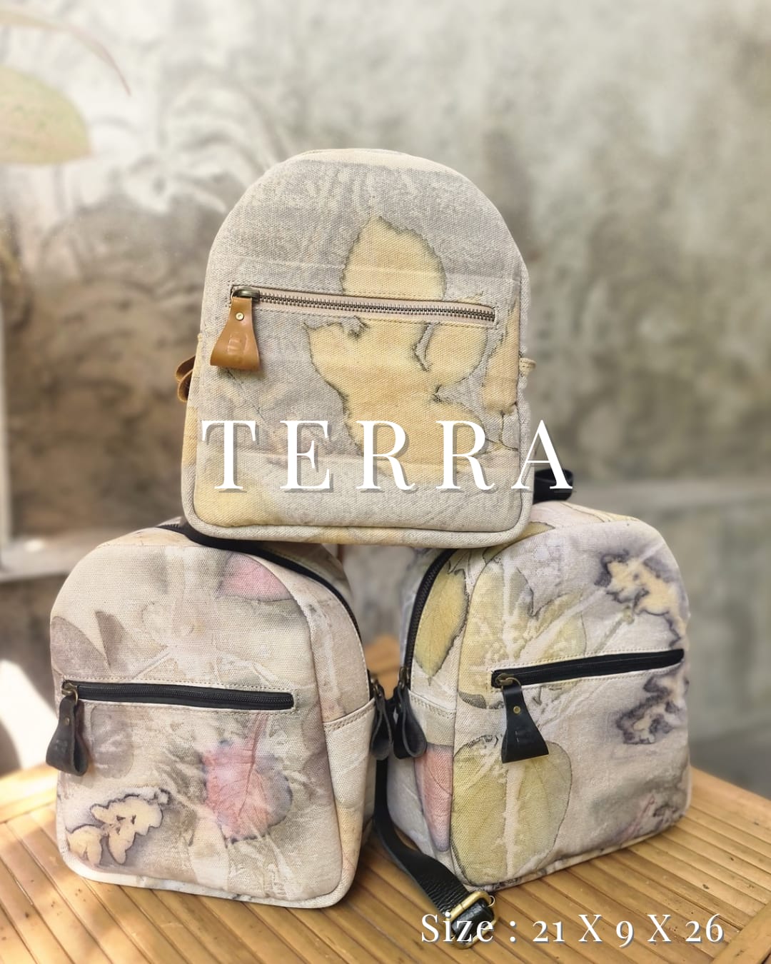 TERRA Ecoprint Backpack
